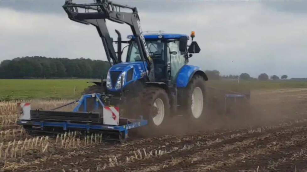 Hektor Gigant nog eens. Nu in de strijd tegen de maisstoppel,