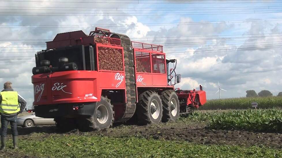 Agrifac Big Six sugar beet harvest Trekkerweb