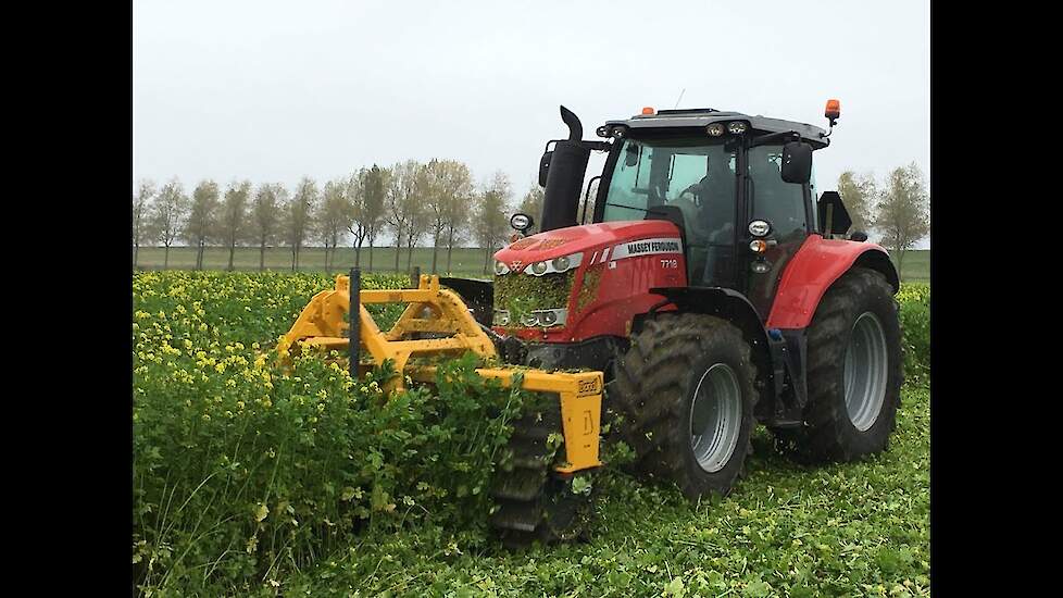 Dondi Cut Roller gaat groenbemester en gewasresten te lijf Trekkerweb