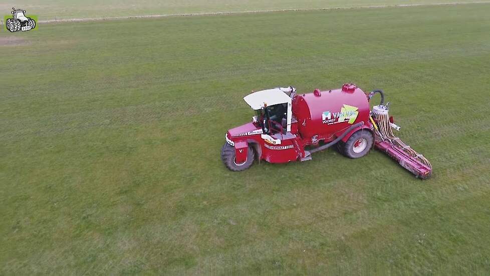 Grasland injecteren Vervaet HydroTrike van loonbedrijf Van Hal Trekkerweb