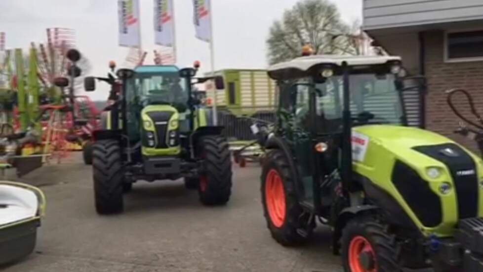 Veel Claas nieuws en groen bij Showdagen bij Bruggeman Mechanisatie b.v.