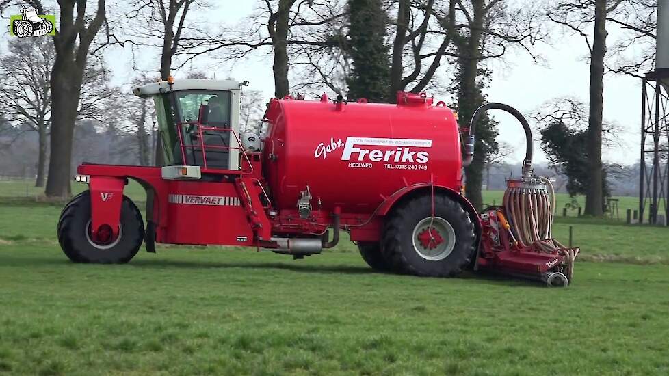 Vervaet Hydro Trike van Loonbedrijf Freriks grasland bemesten Trekkerweb