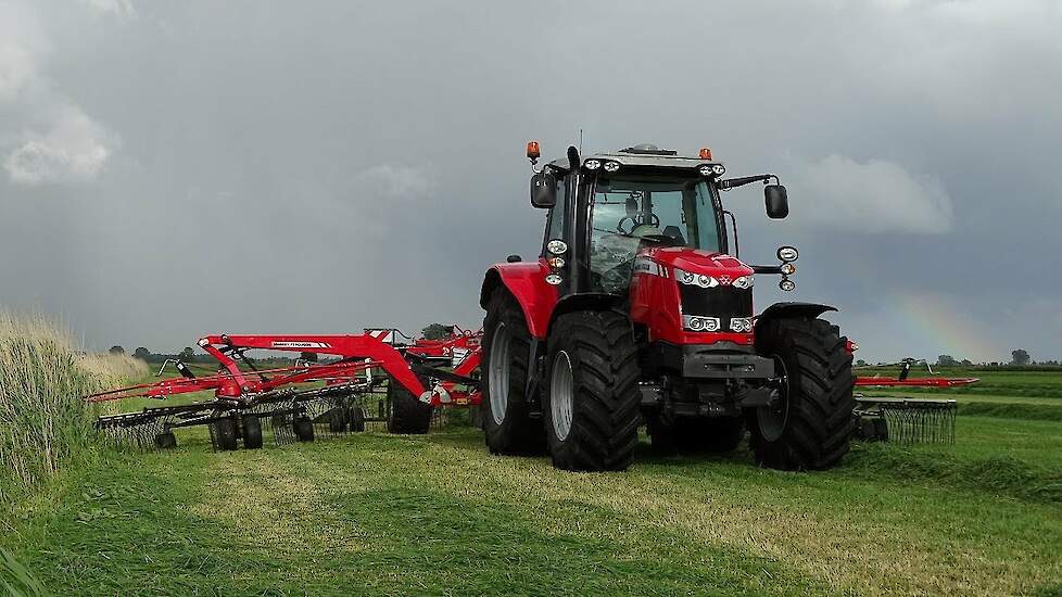 Stormachtige Massey Ferguson demo in Noord Holland Trekkerweb