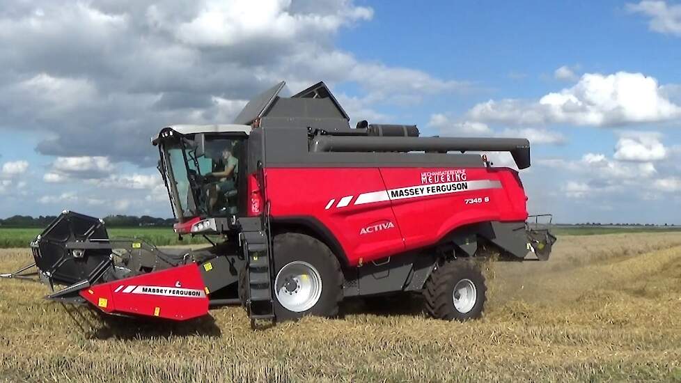 NIEUWE MASSEY FERGUSON 7345 S ACTIVA & WINTERTARWE DORSEN