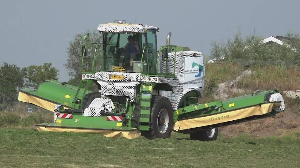 Krone Big M 450 Prototype in actie Trekkerweb