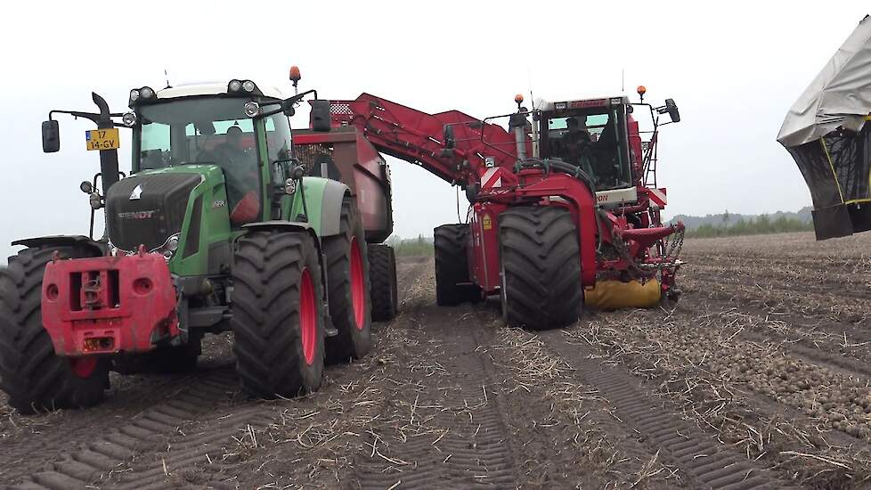 AARDAPPELS ROOIEN 2017 GRIMME SF 3000 GRIMME VARITRON 270 FENDT 824 / 724