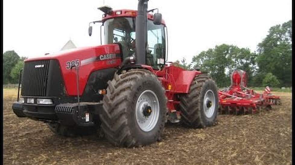 Case-IH Steiger 385  Horsch Tiger 4 MT Trekkerweb