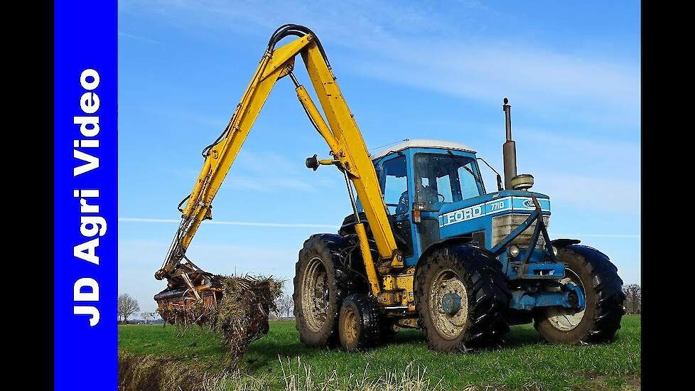 2018/Ford 7710/Maaikorven/Ditch cleaning/Herder/van Engelen/Nunspeet