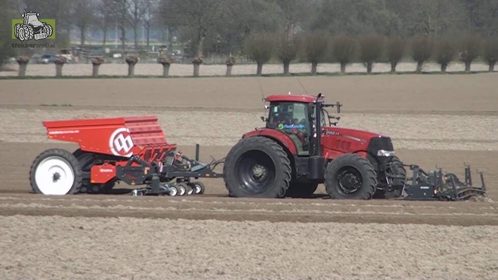 Miedema Structural 4000 met Case-IH Puma 170 CVX op 3 meter Trekkerweb