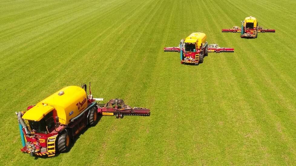 Big time bemesten met drie maal Vredo Trekkerweb