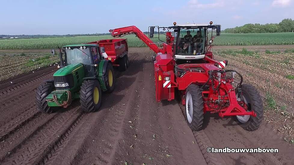 Tulpen rooien 2018 - Loonbedrijf Timmermans Smilde