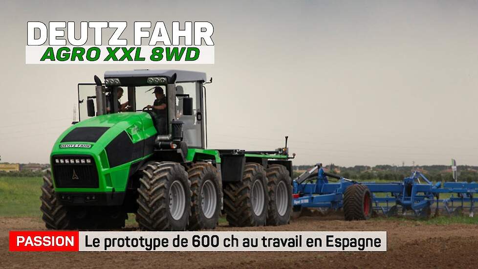 DEUTZ FAHR Agro XXL 1630 Tractor / 8WD - 600 hp