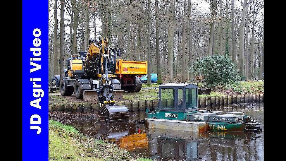 Baggeren Part 2 | Dredging | Conver Baggerboot | Liebherr | Kasteel Staverden | 2019 | Pannekoek GWW