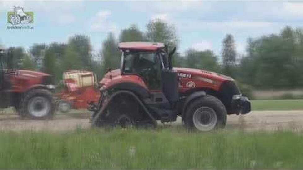 Case-IH  en Steyr ride and drive Puma Magnum tracks