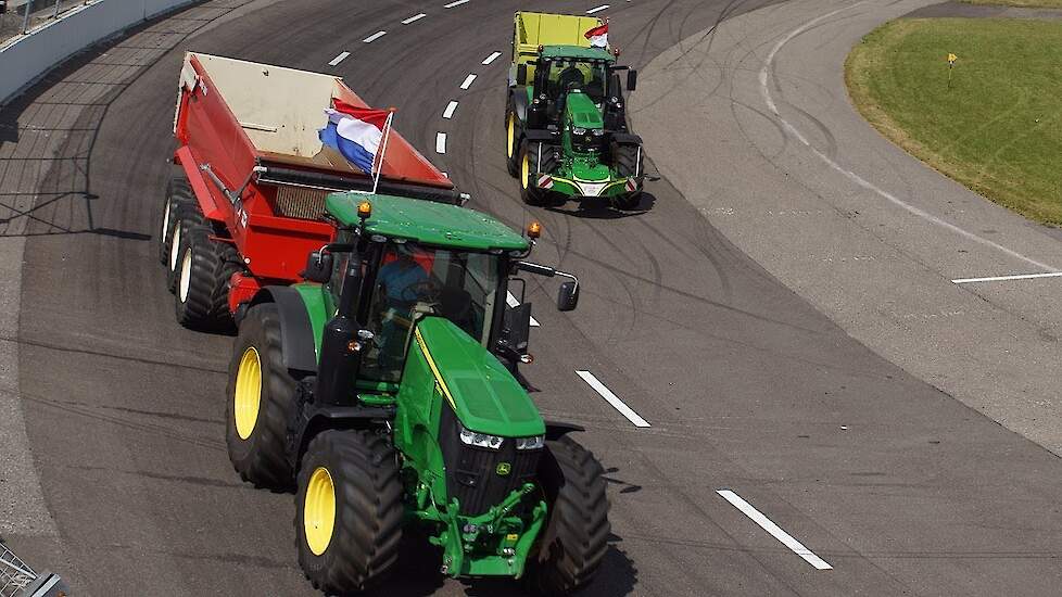 Formule 1 met John Deere