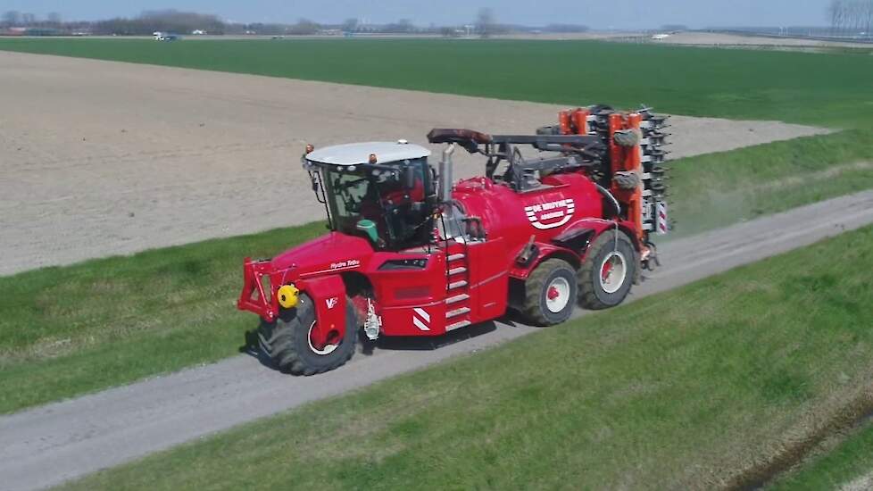 Vervaet Hydro Trike XL sleepslanguitvoering De Bruyne Agro BVBA