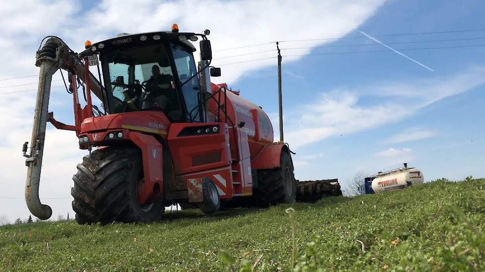 Vervaet Hydro trike in de heuvels