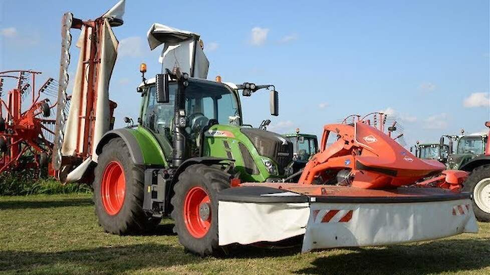 Impressie van de Kuhn Demo in Berkhout Trekkerweb