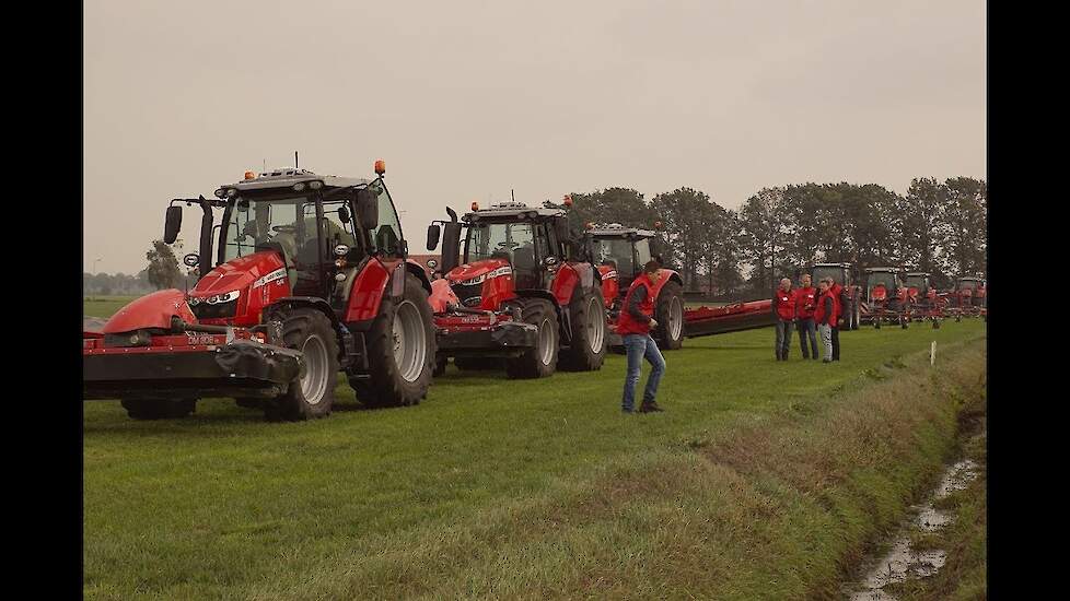 Prachtig Massey Ferguson spektakel bij Van Bakel