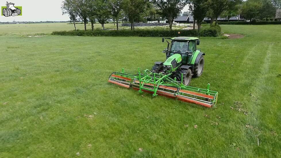 Combcut onkruid maaimachine weed control