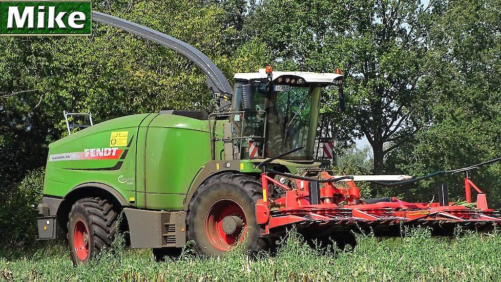 2019 | Mais häckseln mit NEW Fendt Katana 65 | Karl Holters | Fendt + Krampe | Maize harvesting.