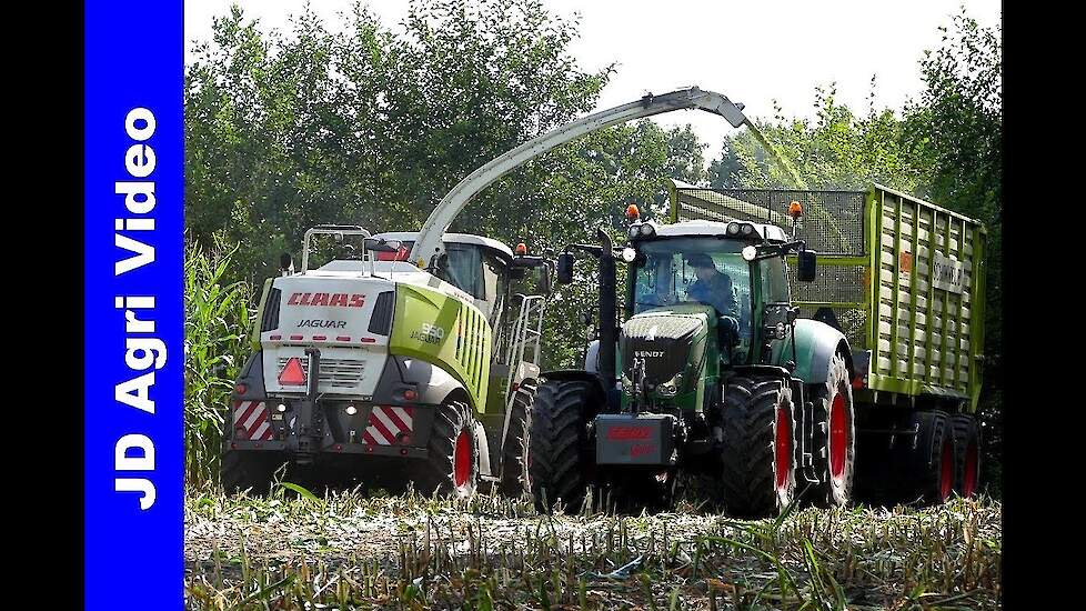 Maishakselen 2019 | Claas + Fendt 828 + Volvo L60H | Harvesting maize | Schimmel BV Scherpenzeel