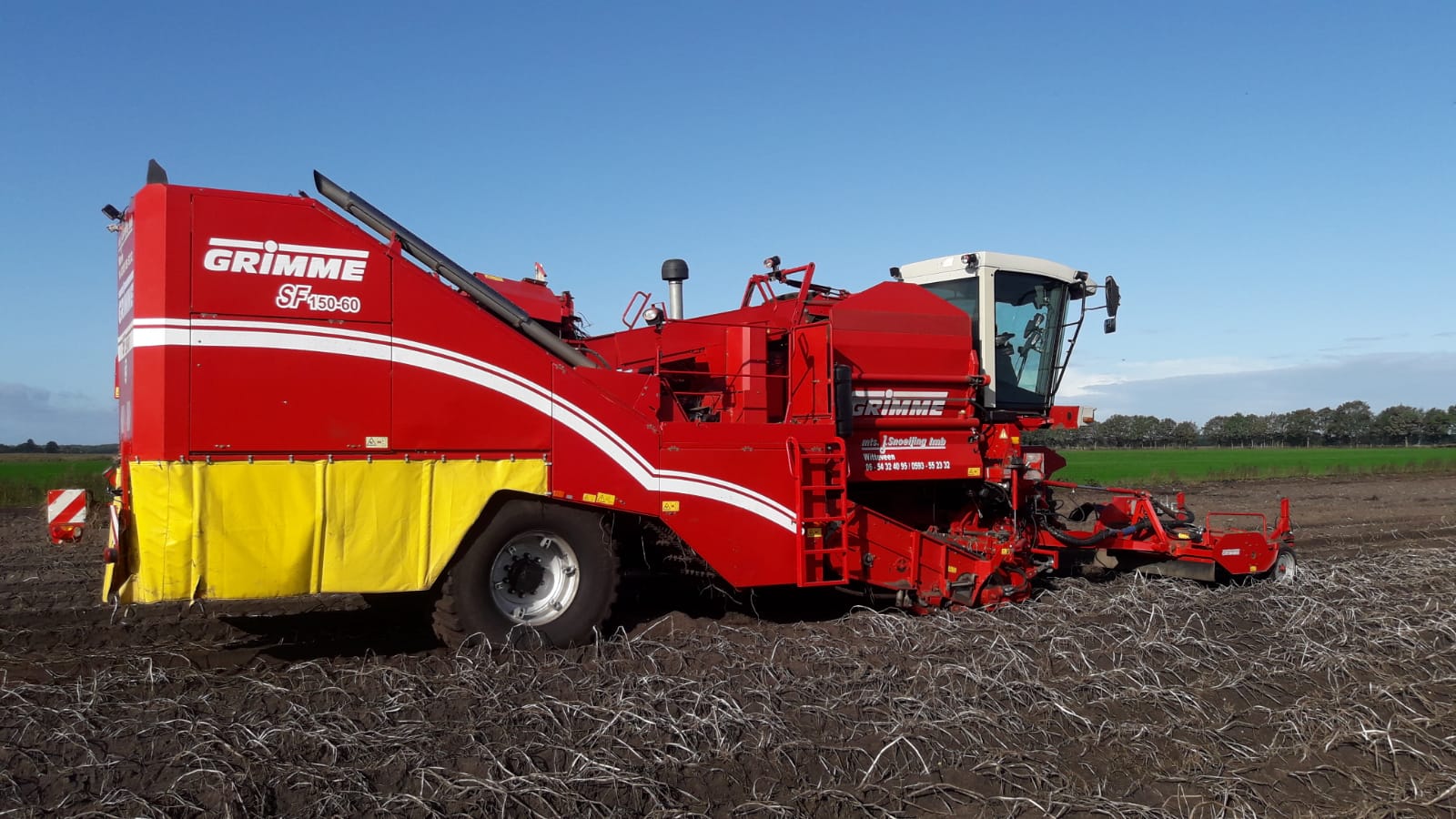 Grimme › Grimme SF 150-60 Aan Het Aardappelen Rooien | Trekkerweb.nl ...