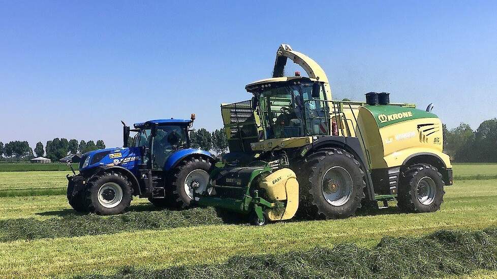 Primeur de eerste KRONE BiG X 680 in Nederland Trekkerweb