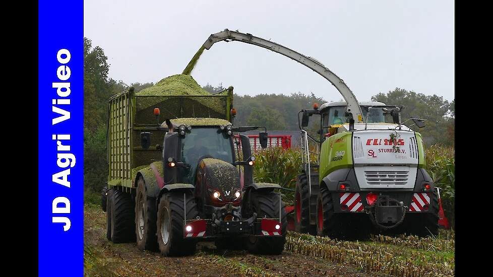 Maishakselen 2019 | Claas + Valtra 8950 & T234 & T202 | Sturris Laren | Maize harvest | Maishäckseln