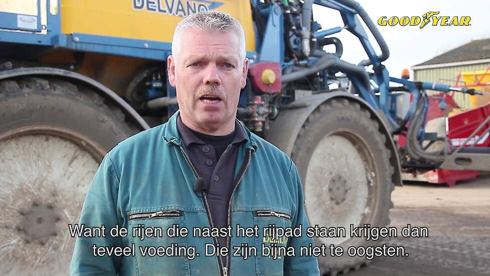 Goodyear Ultra Sprayer Spuitbanden onder Delvano #goodyearfarmtires