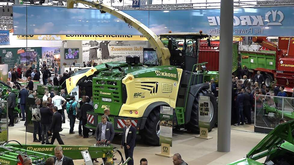 Krone op de Agritechnica 2019