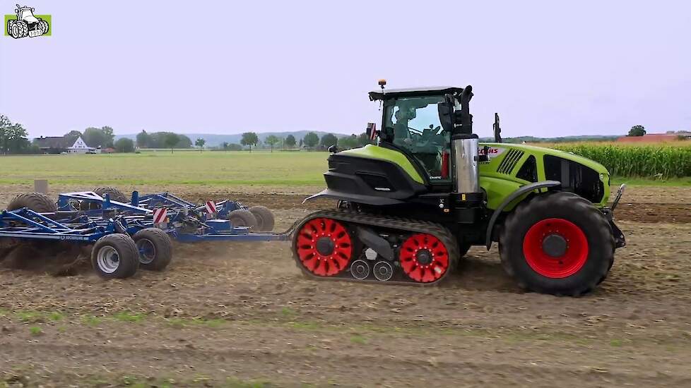 Claas Axion 900 Terra Trac half-track tractoren