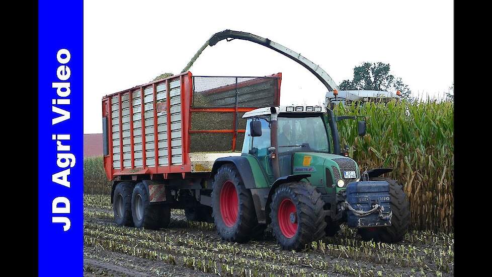 Maishakselen | 3x Fendt + Claas Jaguar 870 | Palstring Steinfurt (D) | Maishäckseln | Maize harvest