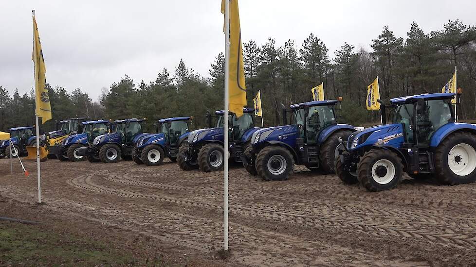 Weer een dikke 350 trekkerchauffeurs in actie