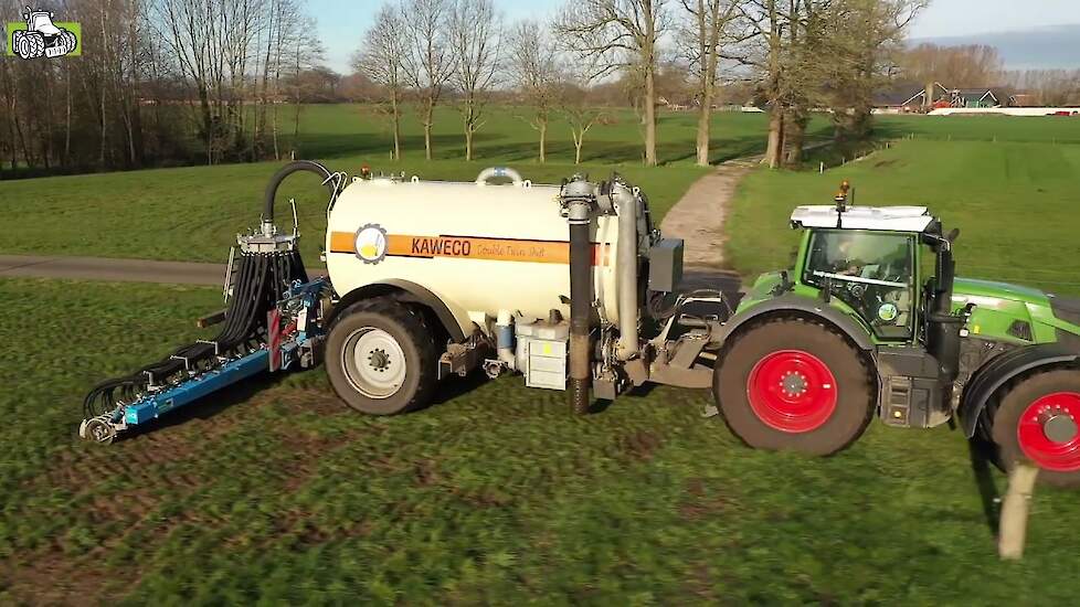 Fendt 942 Vario Gen 6 en Kaweco Double Twin Shift