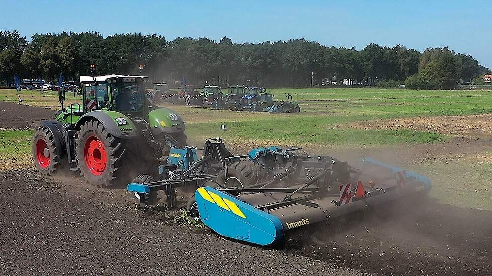 New six meter Imants 38FSX spading machine Fendt 1050