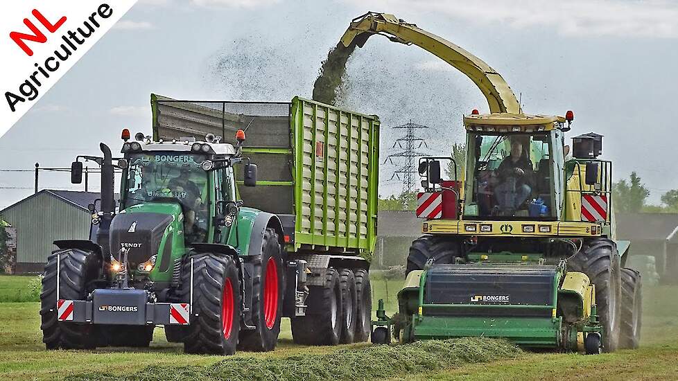 Grass silage 2020 ● Krone BiG X + Fendt 930 & 828 + Kaweco ● Gras hakselen ● Bongers.