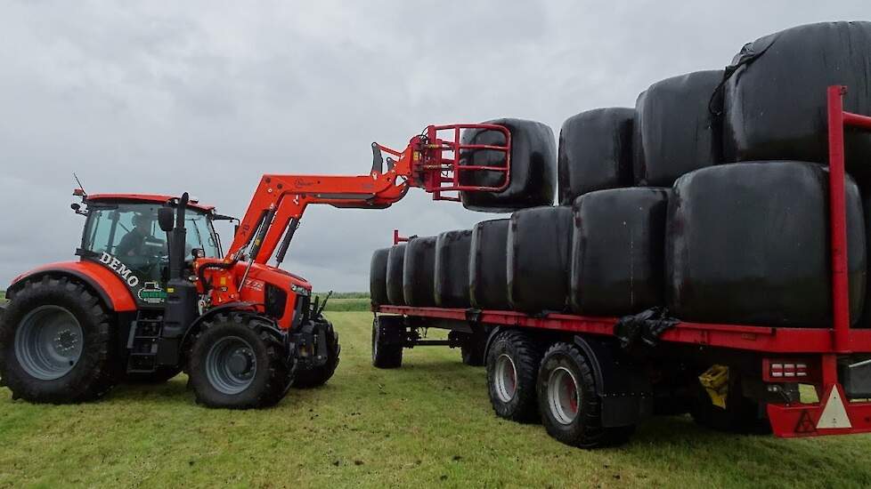 Kubota M 7172 met een Hauer voorlader XB Bionic 150