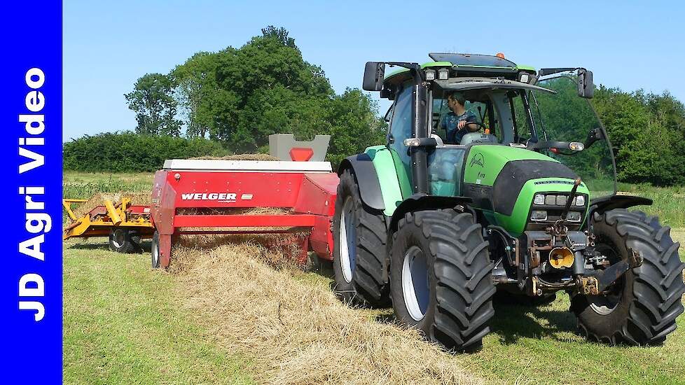 Deutz-Fahr Agrotron K110 + Lely Welger | Baaltjes persen | Pressing bales | Mts. Lankman-Vis | 2020