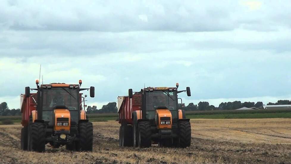 Aardappel zetmeeldagen Michelin Banden spanning demo - Trekkerweb.nl