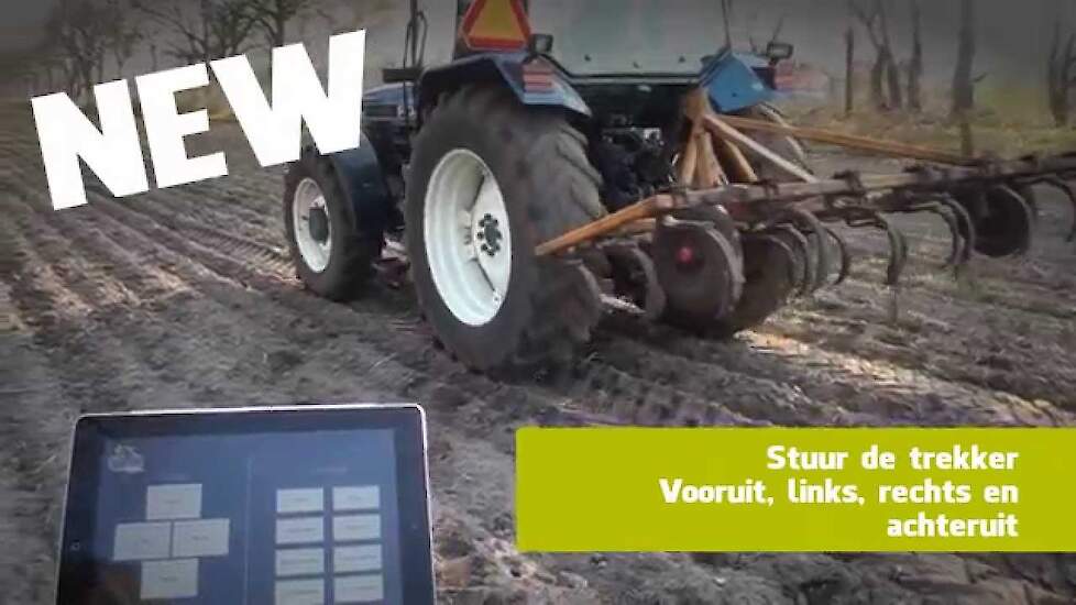 iPad Trekkerbesturing Controlled Steering (beta) Trekkerweb primeur