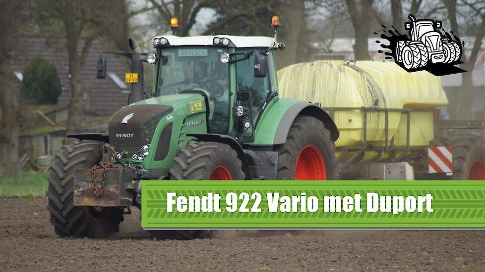 Fendt 922 Duport spaakwielbemesterTrekkerweb Düngemitteln fertilizers