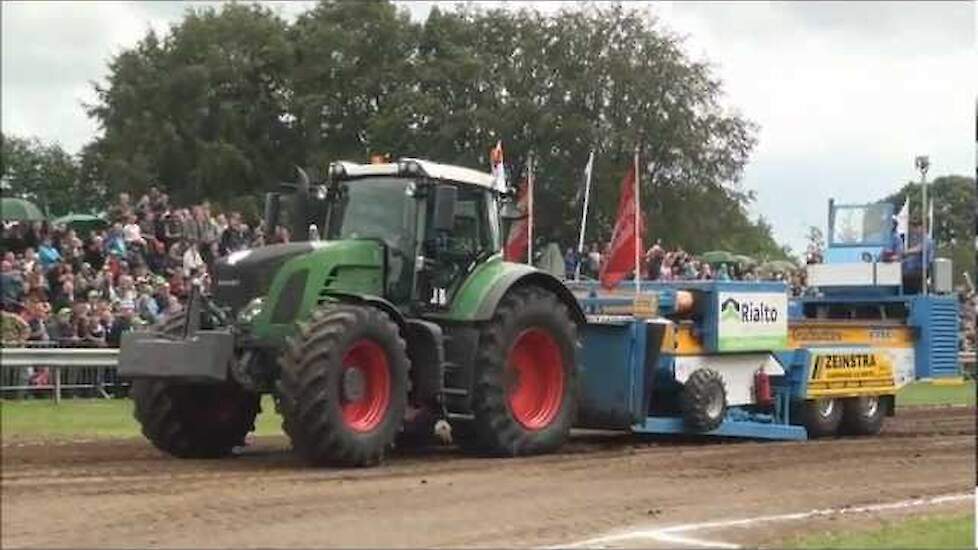 Fendt op de baan Eext tractorpulling Trekkerweb.nl