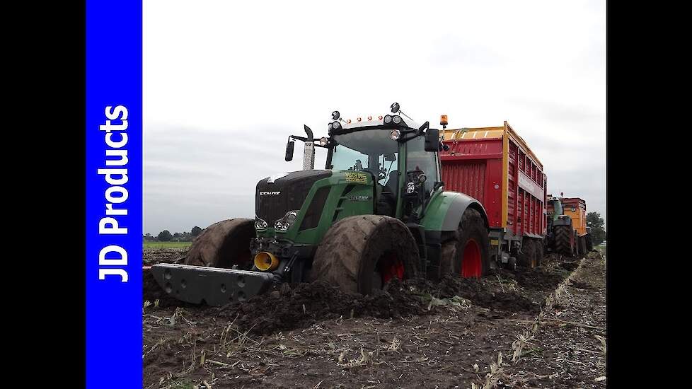 Mais/2015/Fendt 824/Vastzitten/Stuck in the mud/Visch/Doornspijk/Extreme/Modderen