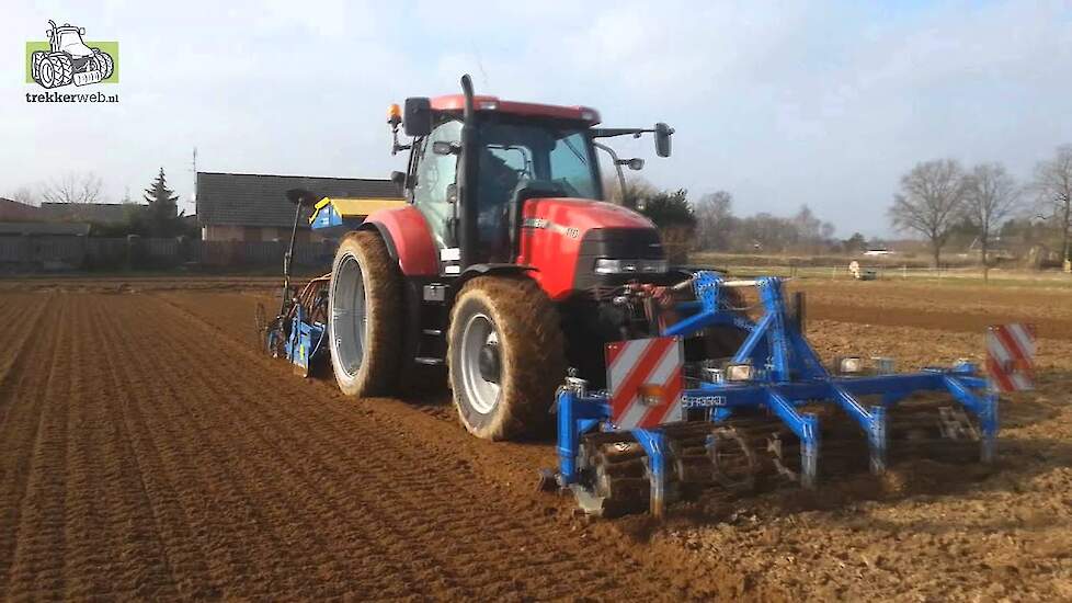 Loonbedrijf Hendrickx Blitterswijck gerst zaaien Trekkerweb