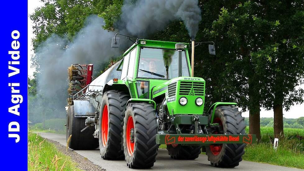 Deutz D8006 A Special | Smoke! | Mest injecteren | Slurry injection | B van der Wekken Speuld | 2020