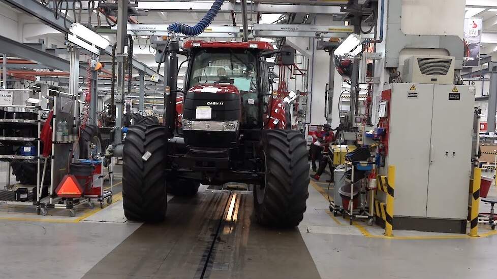 Fabrieksrondleiding St. Valentin bij de Case-IH en Steyr fabriek 2019