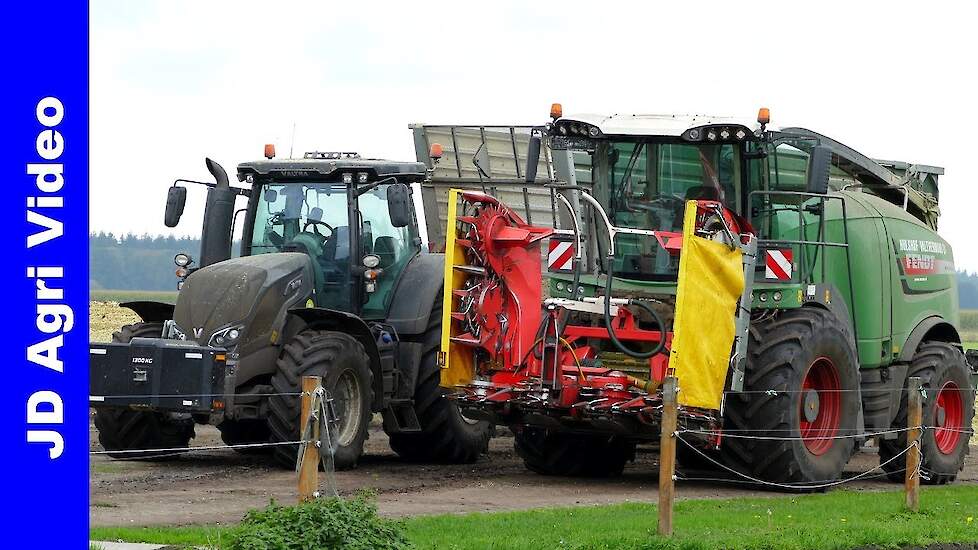 Mais 2020 | Valtra S294 | Fendt Katana 65 + 828 | Hulshof Valthermond | Maishakselen | Maize harvest