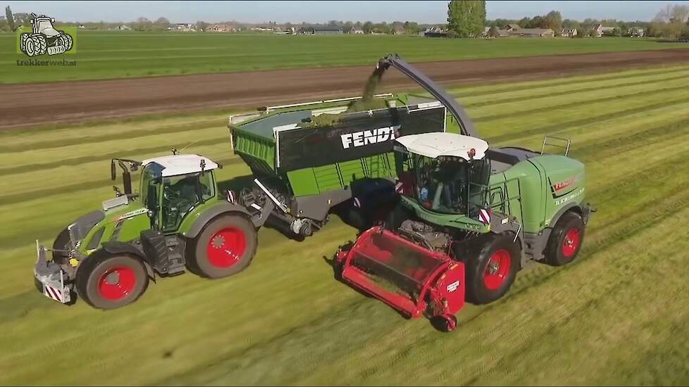 Fendt met Fendt Katana, Fendt Tigo en Fendt 724