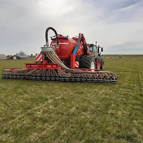 Van der Steege heeft komend jaar 19,5 hectare grasland en 4 hectare maïs.